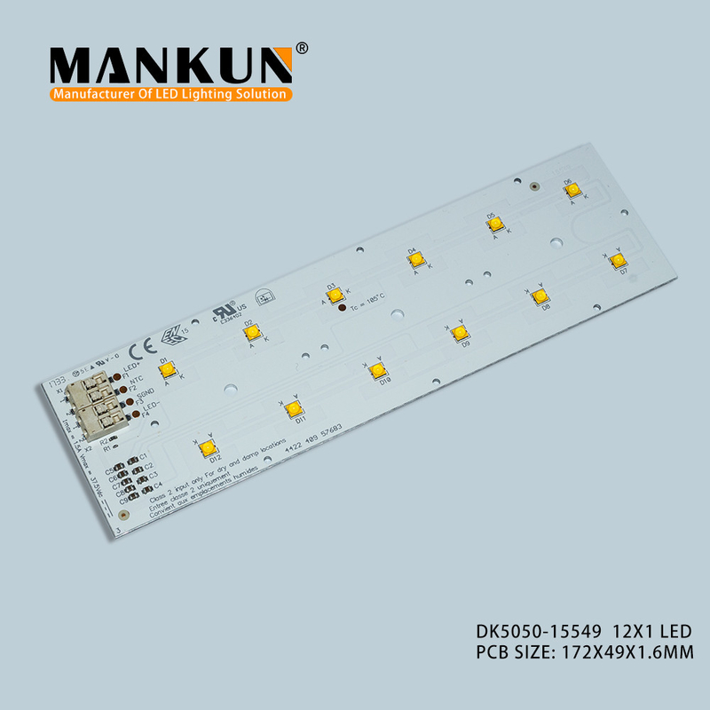Outdoor Street Light 172x49.5mm PCB LED Module 12LED SMD 3535 Chip 15549