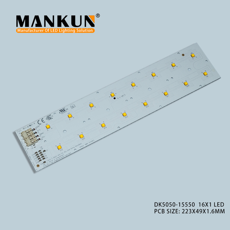 ZHAGA 2x8 LED Board 4000K Color Temperature For LED Street Light 15550